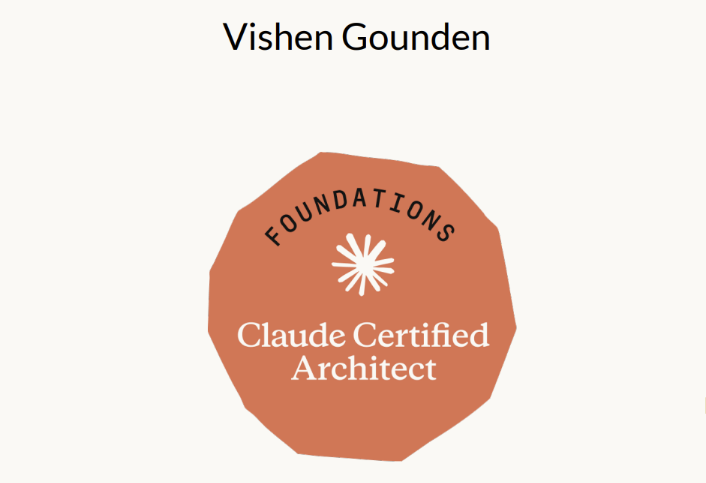 Claude Certified Architect Stamp